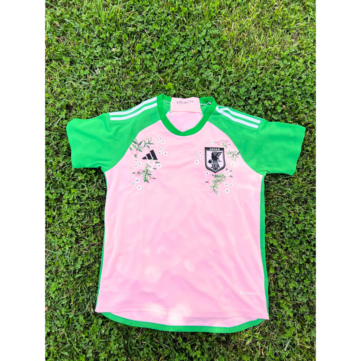 Japan X Nigo Cherry Blossom Flower embroidered jersey🌸⚽