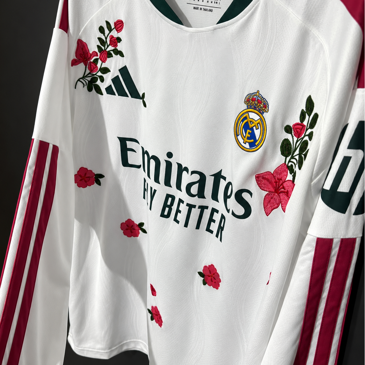 R.MADRID 'ROYAL PETALS' 26/27 — LONG SLEEVE