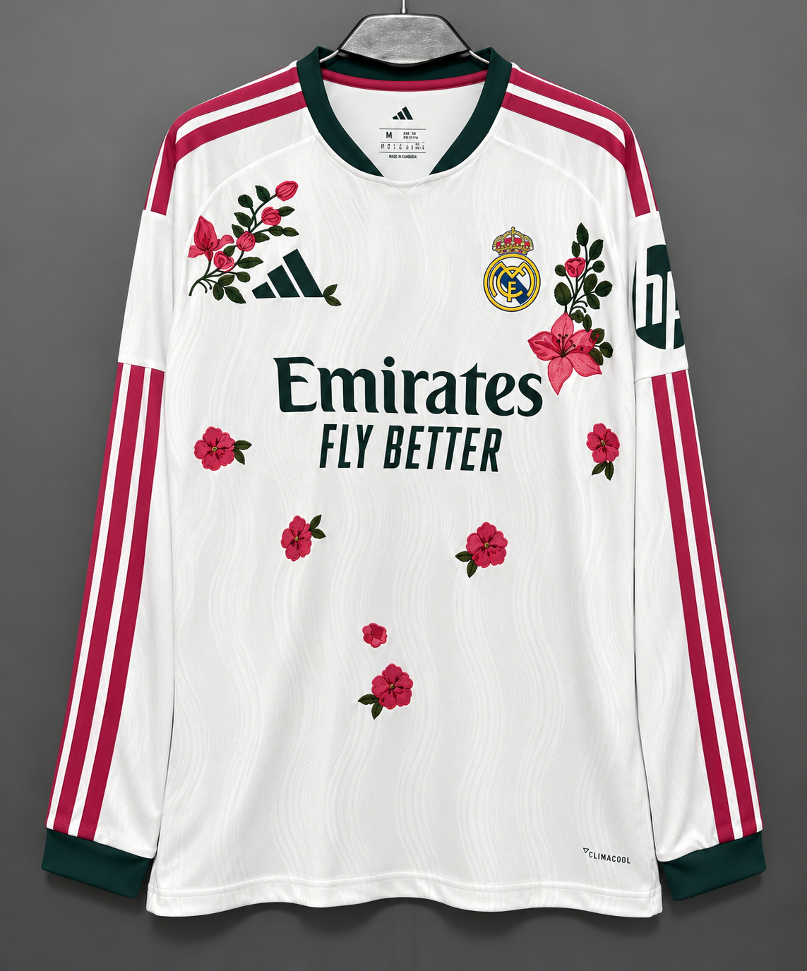 R.MADRID 'ROYAL PETALS' 26/27 — LONG SLEEVE