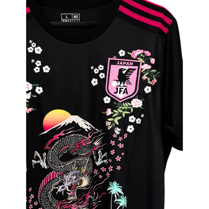 Japan Dragon Cherry Blossom Flower embroidered jersey🌸⚽
