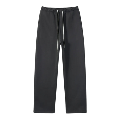 DARK GRAY STREETWEAR UNISEX FLEECE PANTS