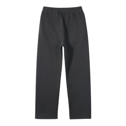 DARK GRAY STREETWEAR UNISEX FLEECE PANTS