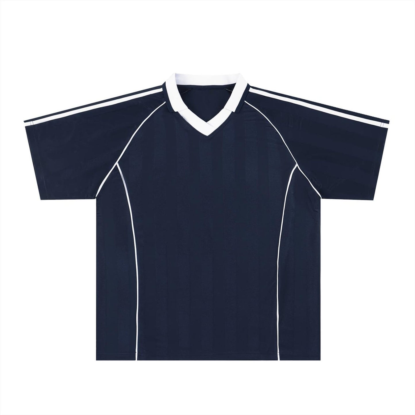 Shadow Stripe Collared Soccer Jersey – Unisex Sportswear