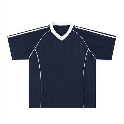 Shadow Stripe Collared Soccer Jersey – Unisex Sportswear