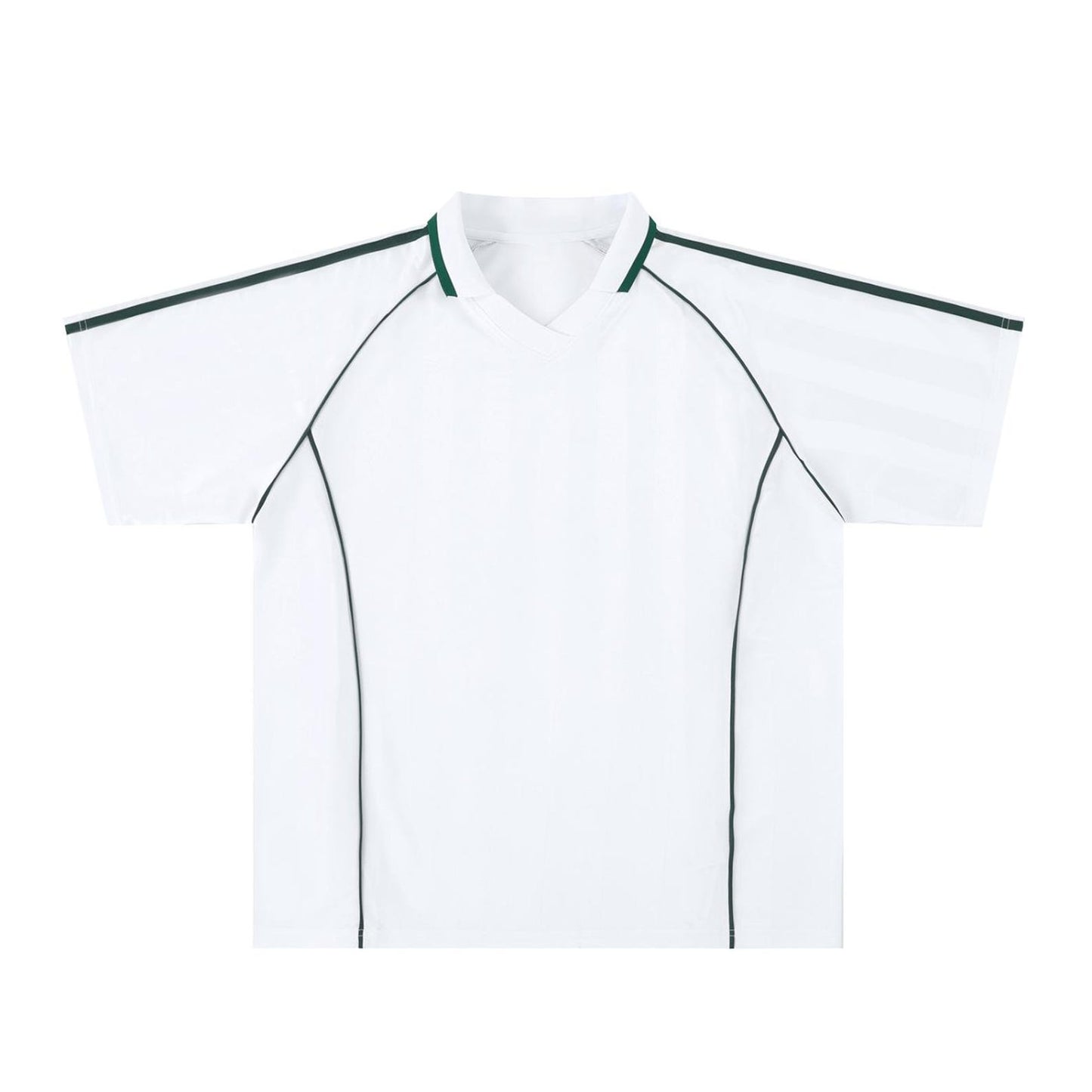 Shadow Stripe Collared Soccer Jersey – Unisex Sportswear