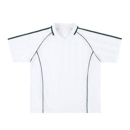 Shadow Stripe Collared Soccer Jersey – Unisex Sportswear