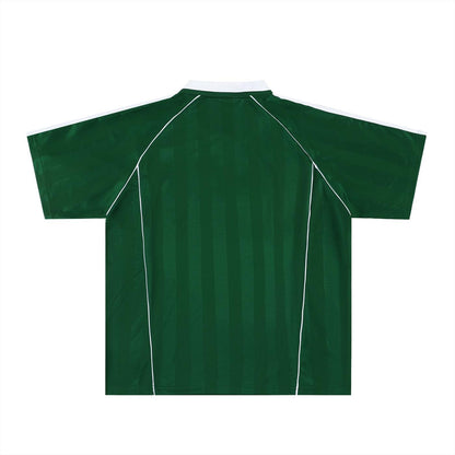 Shadow Stripe Collared Soccer Jersey – Unisex Sportswear