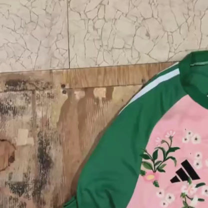 Japan X Nigo Cherry Blossom Flower embroidered jersey🌸⚽